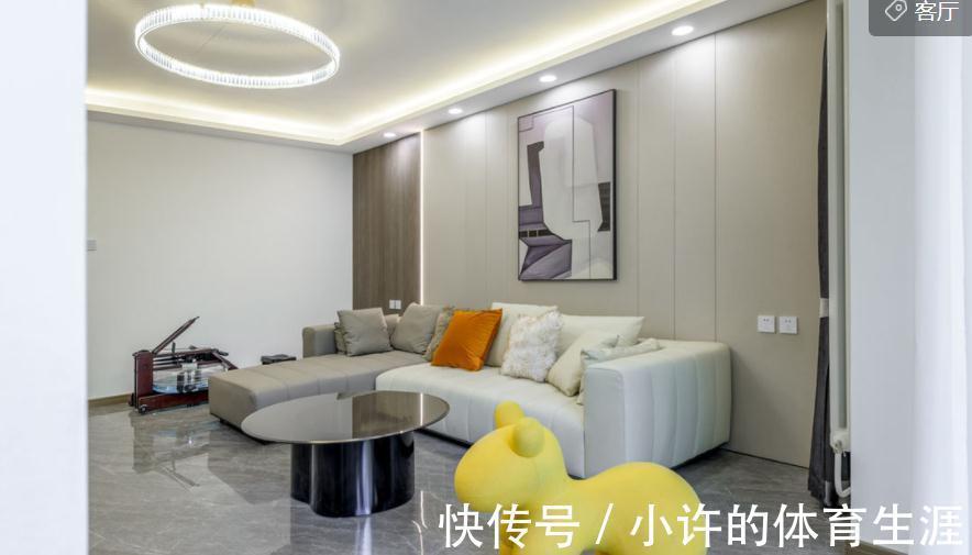 重点|现代简约风打造三居室,高级灰做为主色,时髦又前卫