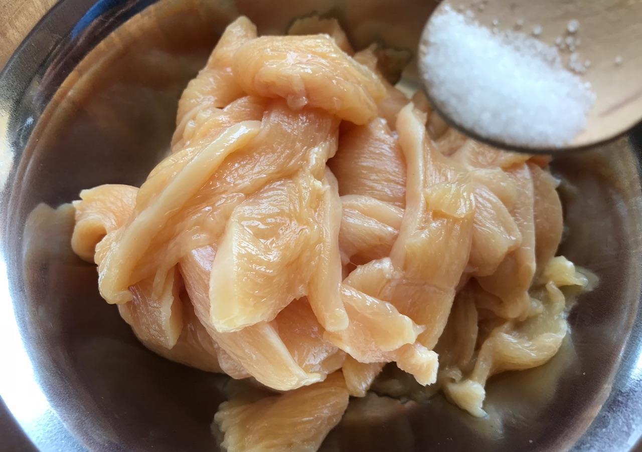 鸡胸肉|芦笋烩鸡胸,美味鲜香,营养健康