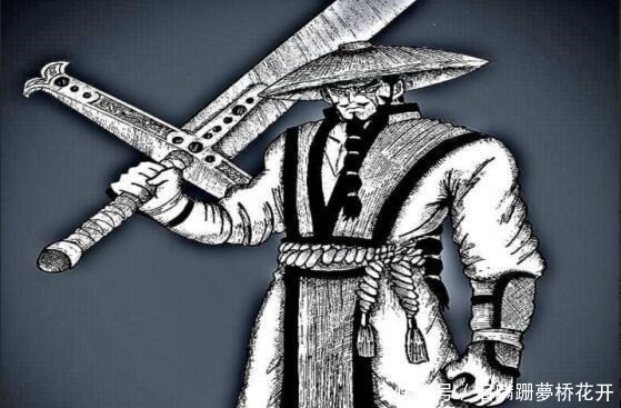 长相|海贼王鹰眼师父现身,扛着初代黑刀夜,长相也酷似鹰眼