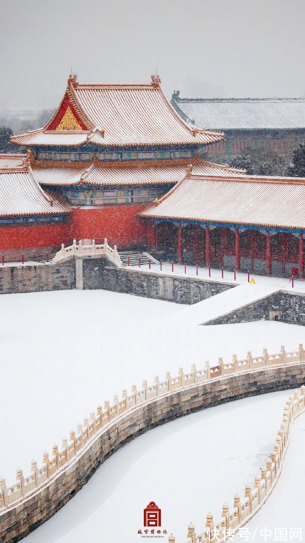 雪景|虎年初雪，故宫绝美雪景上新了