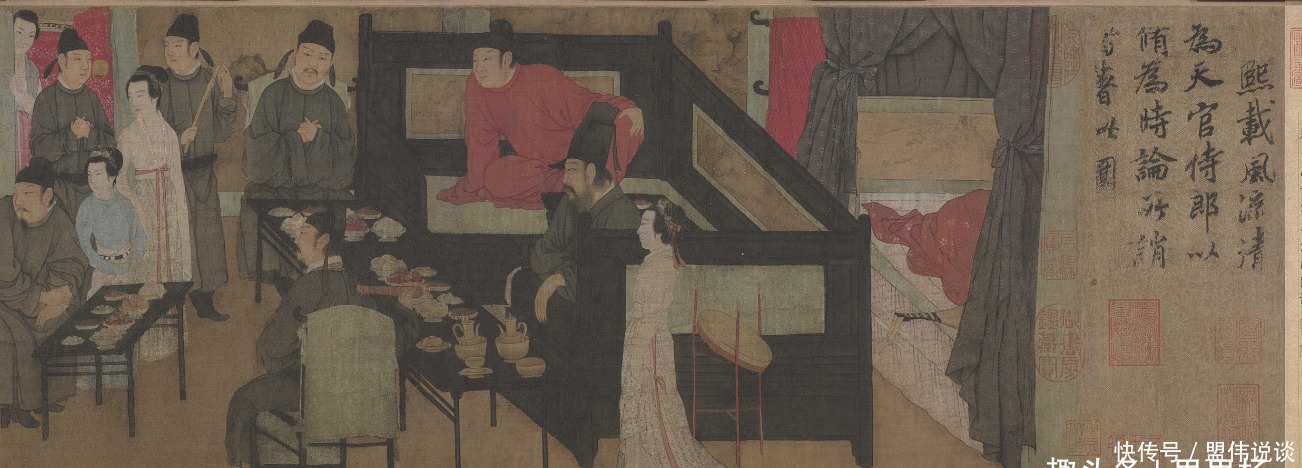 《韩熙载夜宴图》:南唐最后的奢华,李煜消极态度致王朝终被倾覆