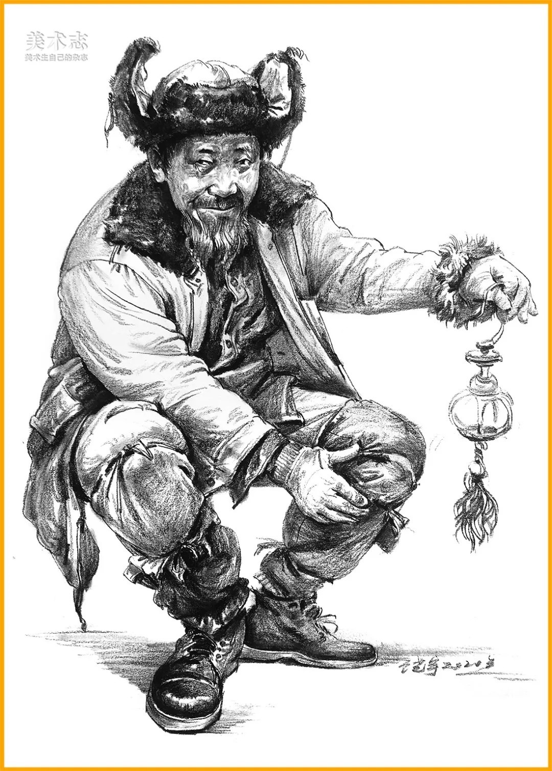 老师&想画好速写就要多发现生活中的美和感人瞬间!