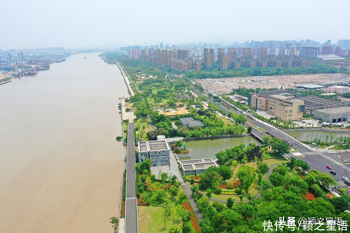 三官堂大桥|甬江南岸生态长廊，甬江公园，滨江水韵公园，公园实在太长