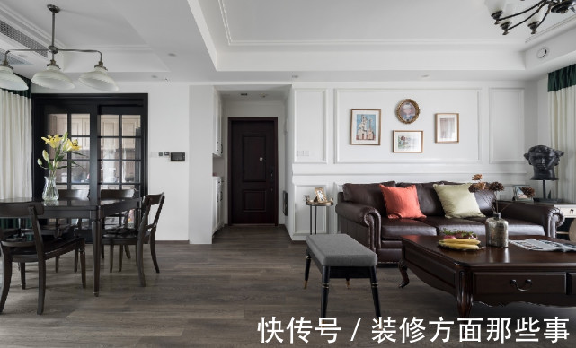色彩|150平美式轻奢三居室,将设计融入生活全身心地放松,何不乐哉