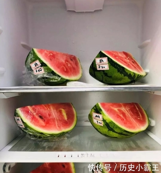 果糖|隔夜西瓜能吃吗?包保鲜膜冷藏会不会坏?别吃错了,不然自己受罪