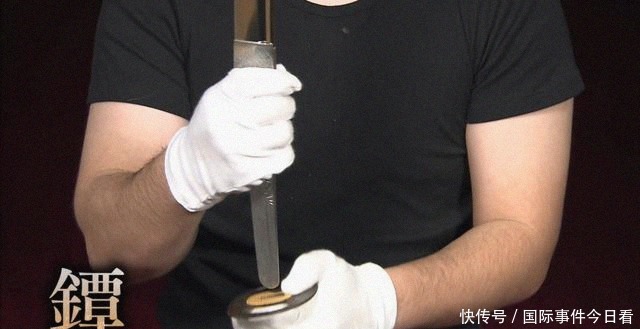 25岁成为“日本刀柄制作第一人”,日本小哥:我只是传承父亲的一身手艺罢了