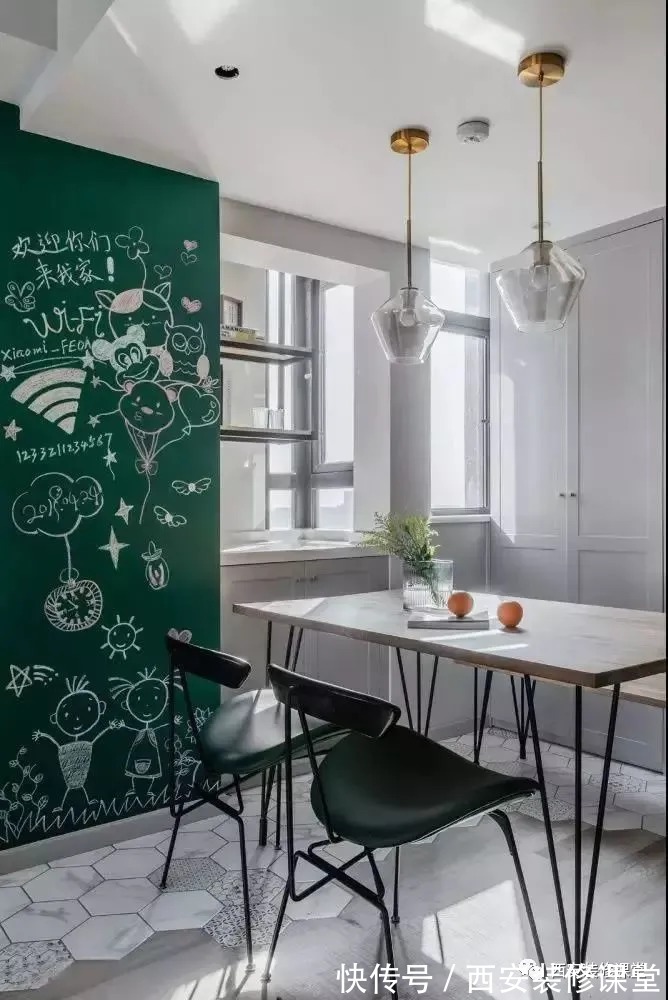 婚房|两套小公寓打通成一套,打造95㎡现代婚房