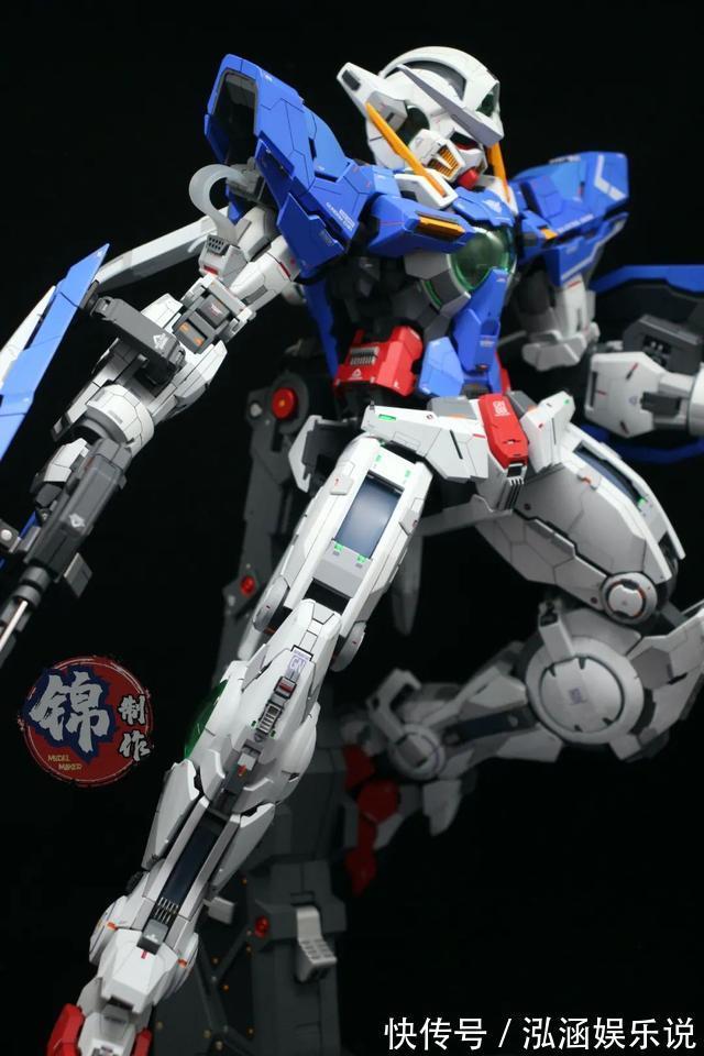 PG能天使|高达模型秀万代的PG能天使,作者超级认真