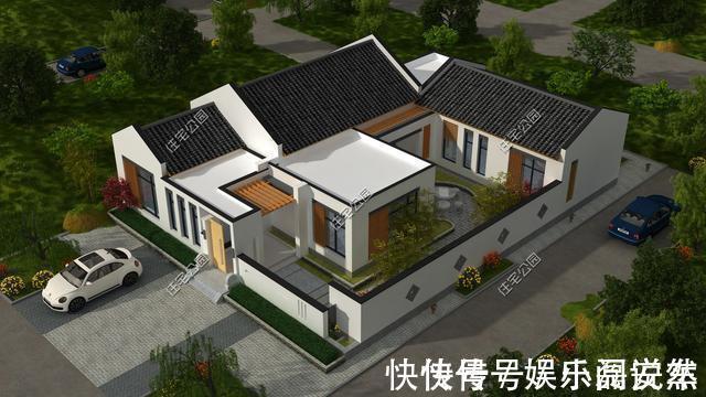 别墅|别拿一层不当别墅！5个真实案例，告诉你在农村建一层别墅有多爽