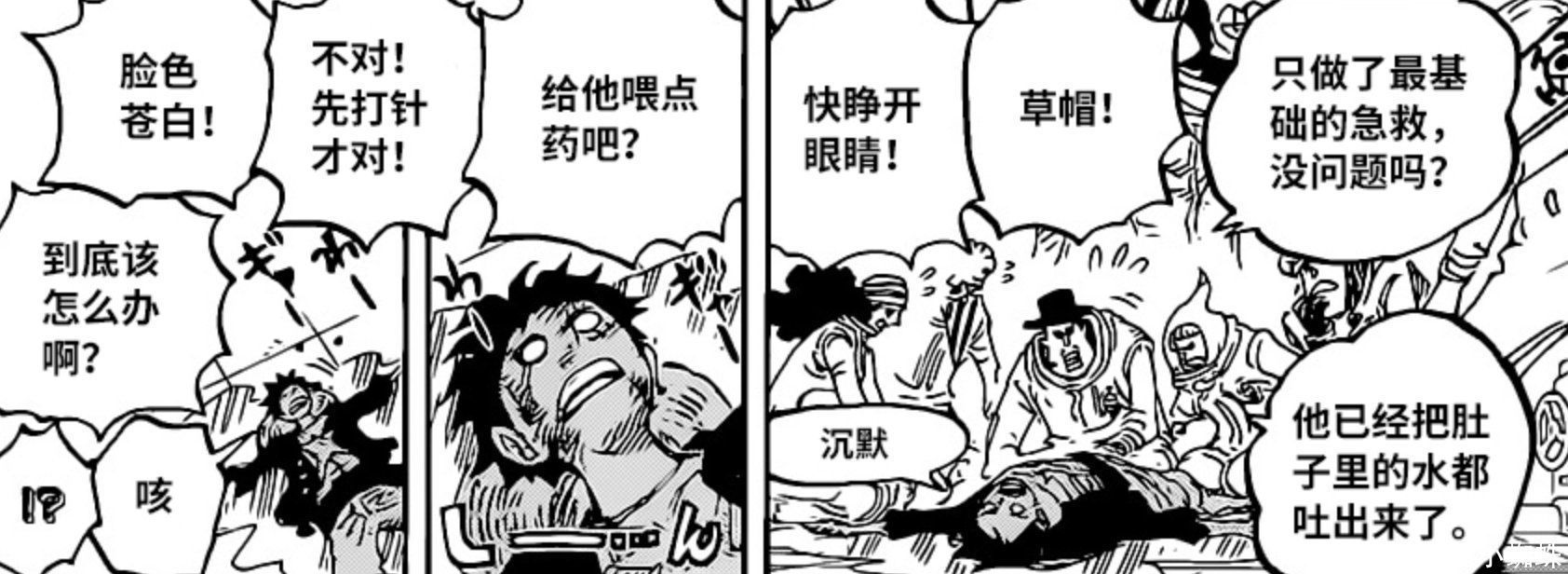 特效药|海贼王1019话:轮到路飞和索隆被尾田恶搞,山治终于扳回一局