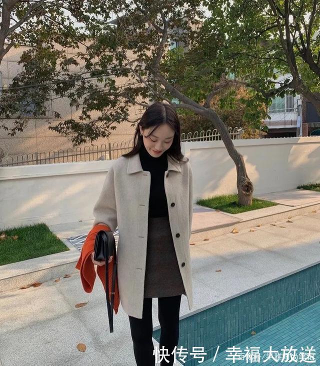 正确|大衣+半裙,才是冬天的正确打开方式