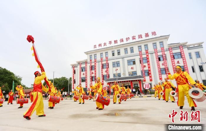 太平鼓@乡土民俗里的非遗兰州太平鼓：“击鼓传承”西北风情