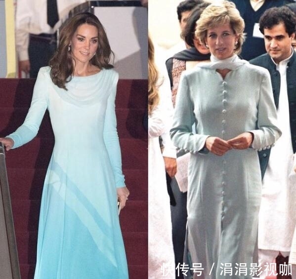 凯特王妃|同是英国王妃,但穿搭各有不同,梅根成熟稳重,凯妃更女神性感