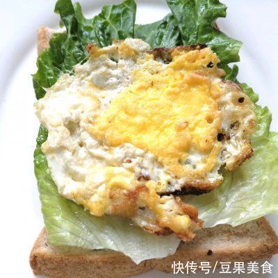 生菜叶|#丘比三明治#火腿鸡蛋三明治