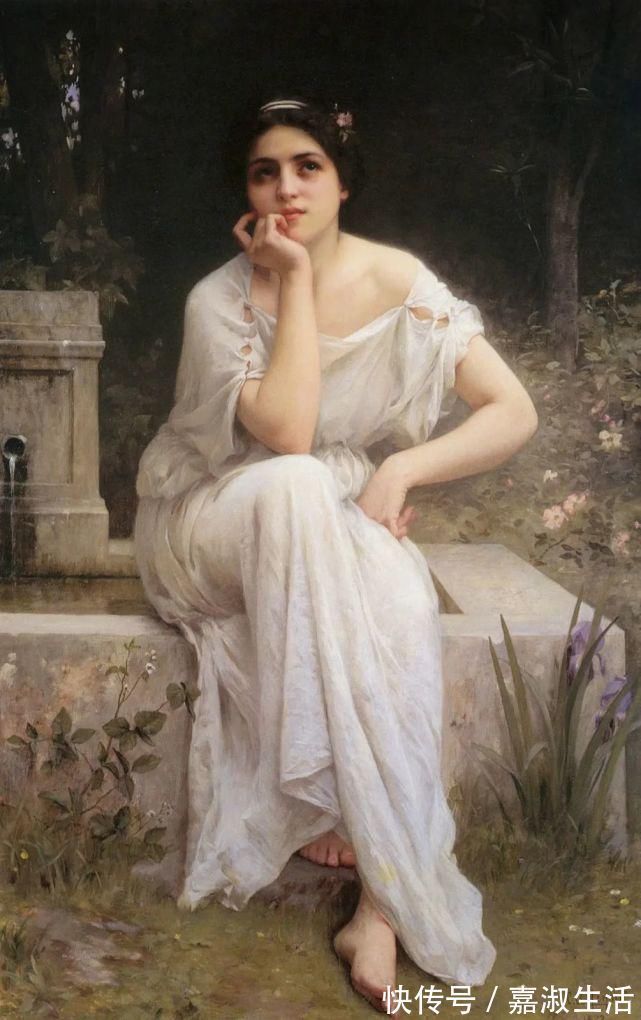 画家#法国画家查尔斯笔下风华绝代的仙女,太美了!