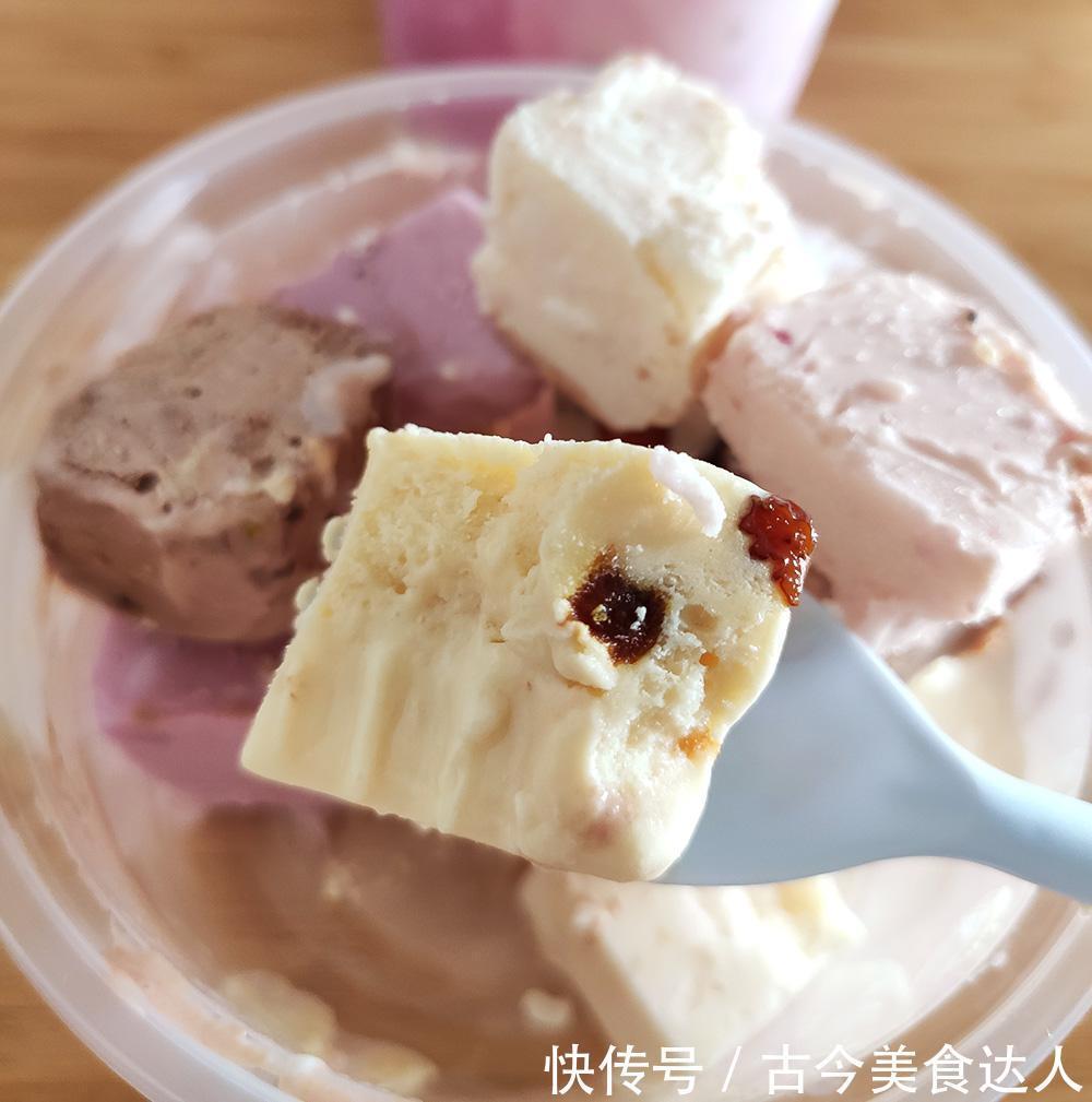 多肉葡萄|一个个口味丰富的小方块不是冰淇淋,而是清凉爽口的厚切酸奶