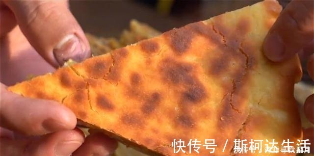 红薯|玉米面这样做真好吃,一擀一煎,5分钟出锅,连吃一个月都不腻
