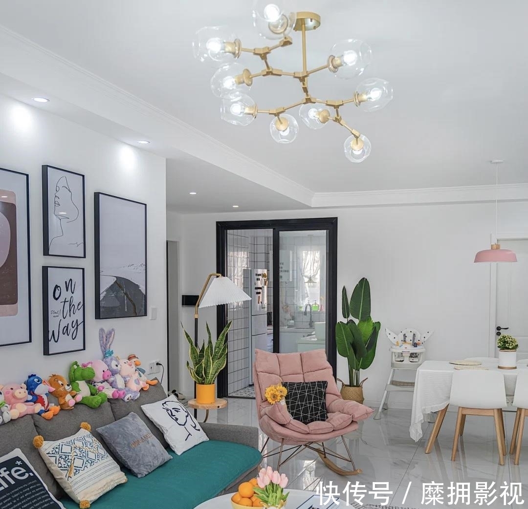 混搭|102㎡混搭新家，每个空间都有不一样的体验，每天都很新鲜