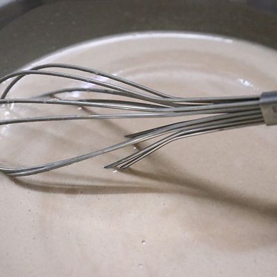 搅拌均匀|巧克力冰皮月饼