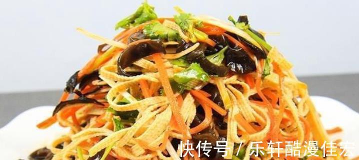 降温|凉拌豆腐皮，掌握一个技巧，筋道不腥，清爽可口，适合三伏天