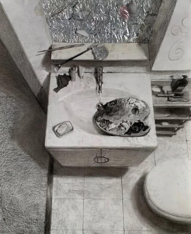 纸本炭笔|赏析中央美术学院2020届基础部素描作品欣赏