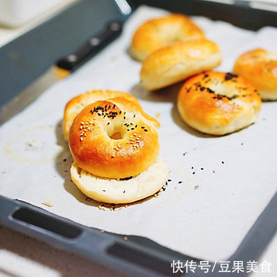 #金龙鱼精英100%烘焙大师赛-爱好组-高筋#贝果面包