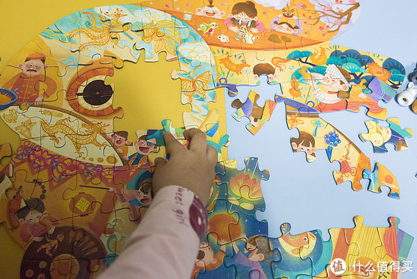  兔子|传统文化不能丢~ 国风兔子灯笼，传统民间技艺异形儿童拼图晒单~