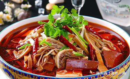 油浸|有滋有味家常菜,毛血旺,金针菇炖大虾,油浸腰花,青椒炒肚丝