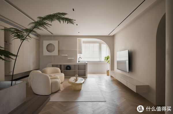 奶油色|难怪这么多人喜欢奶油色,再结合微水泥,非常温柔高级,太好看了