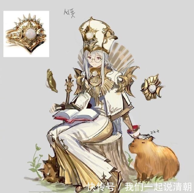 拟人|饰品拟人成帅哥美女,阿拉丁神灯重出江湖,海浪胸针太美了