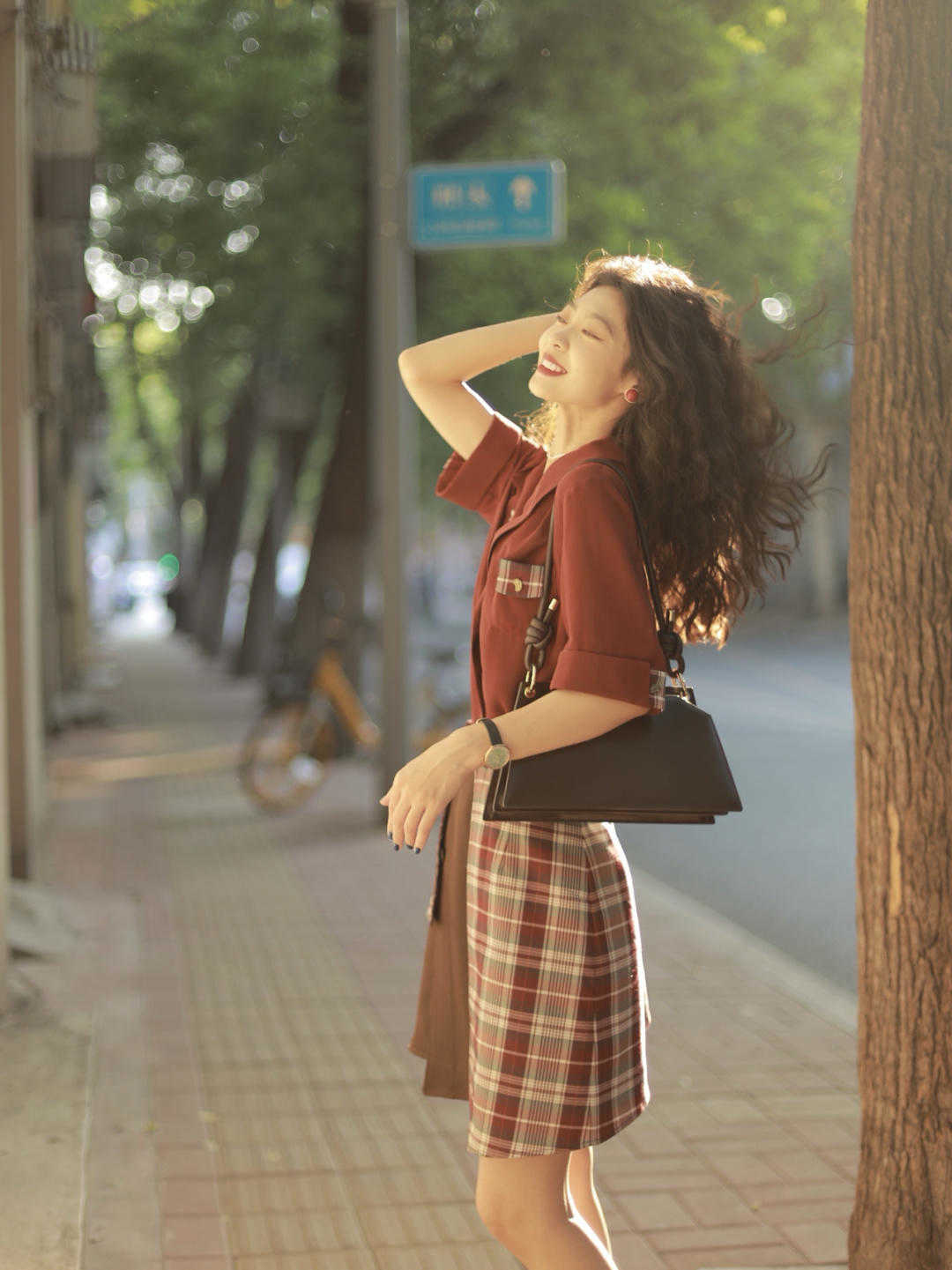 颜色|复古穿搭很时髦，浓浓的展现女人本色，出门赚足回头率