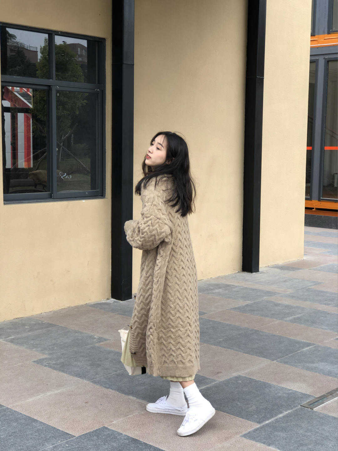 长衫 提前备几件针织长衫吧!初春穿它出门,绝对让你美到“巅峰”