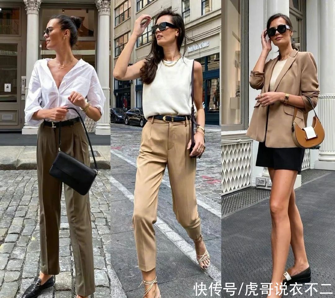 时髦精都爱的“干练简约风”，学会这4点小技巧，优雅又高级