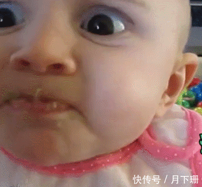  表情|笑死了，快看吃货宝宝吃饭时那笑死人的表情吧
