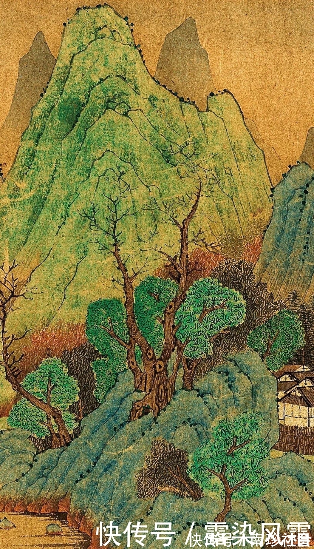 金碧山水&青绿山水好看,入国展却很难,“满家”小青绿如何成为国展常客?