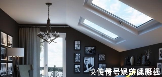 窗帘|床头不得已靠窗,一招化解:加一字形20cm宽矮台面,也当床头柜用