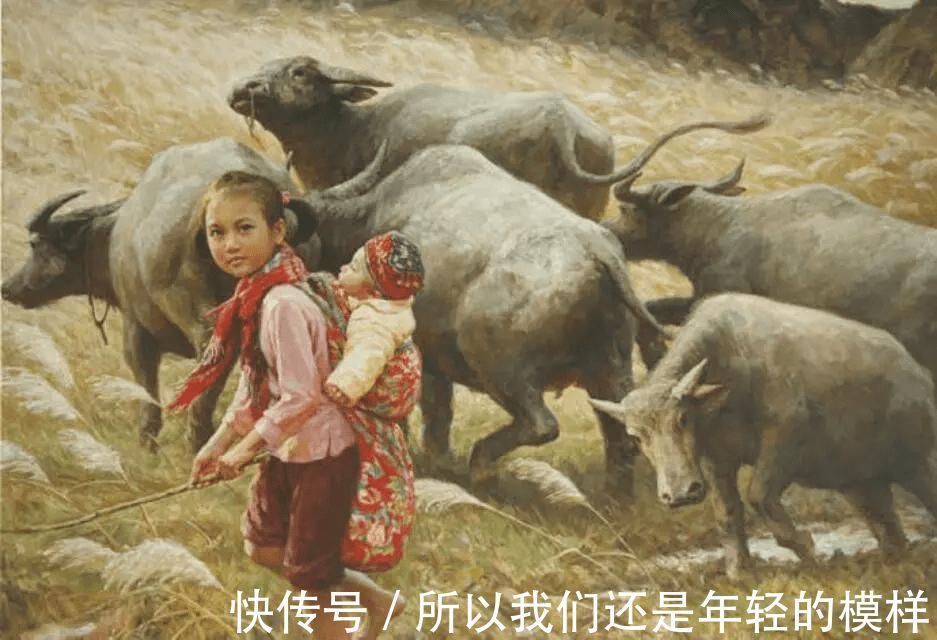 中国农村&绝对硬实力,火遍全球的油画作品,承载了一代人的深刻记忆,张张感人至深~
