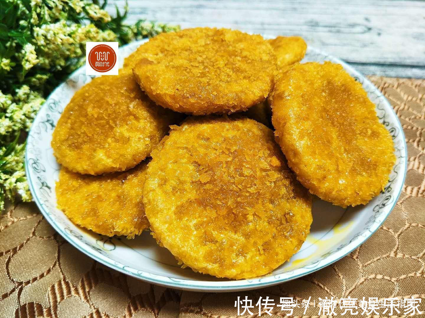 糯米粉|手把手教你做出清香酥脆的南瓜饼，你值得去做一份尝尝！