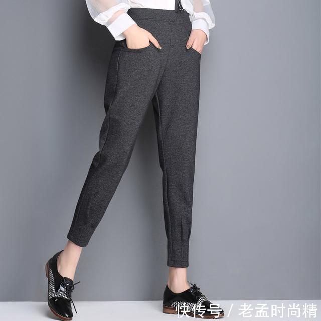 腿型 九分裤+休闲鞋,春季最实穿又时髦有型的组合,显瘦显高还减龄