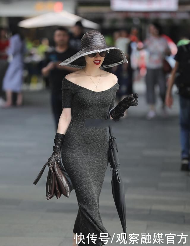 泡泡袖 上身秒变纸片人的连衣裙,挑战视觉神经,低调高雅清新可人