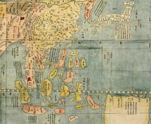  国宝|国宝《坤舆万国全图》，看看明朝人眼中的世界是怎么样的