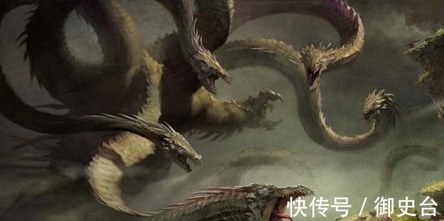 上古神话!中国上古神话中的九头神兽,日本八岐大蛇在它们面前不堪一击
