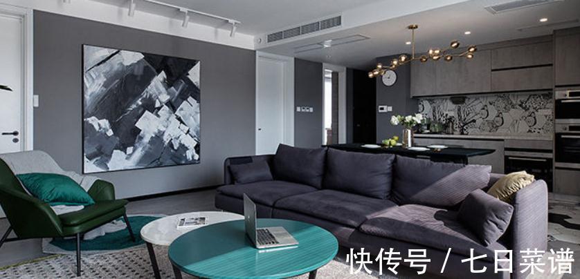 墨绿色|凭窗眺望都市风光,用现代风谱写空间乐章,感受慢节奏的美好生活