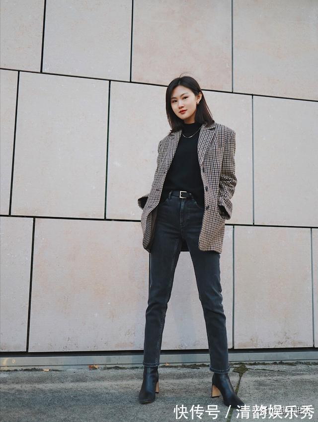 搭配|建议小个子女生:今年的大衣“买短不买长”,显高显瘦还不拖沓