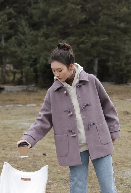 穿搭|真正时髦的女人,衣橱中都有一件毛呢大衣,保暖还温柔