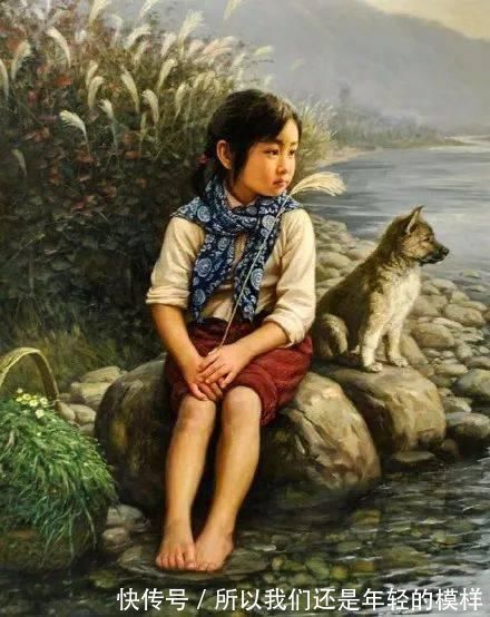 中国农村&绝对硬实力,火遍全球的油画作品,承载了一代人的深刻记忆,张张感人至深~