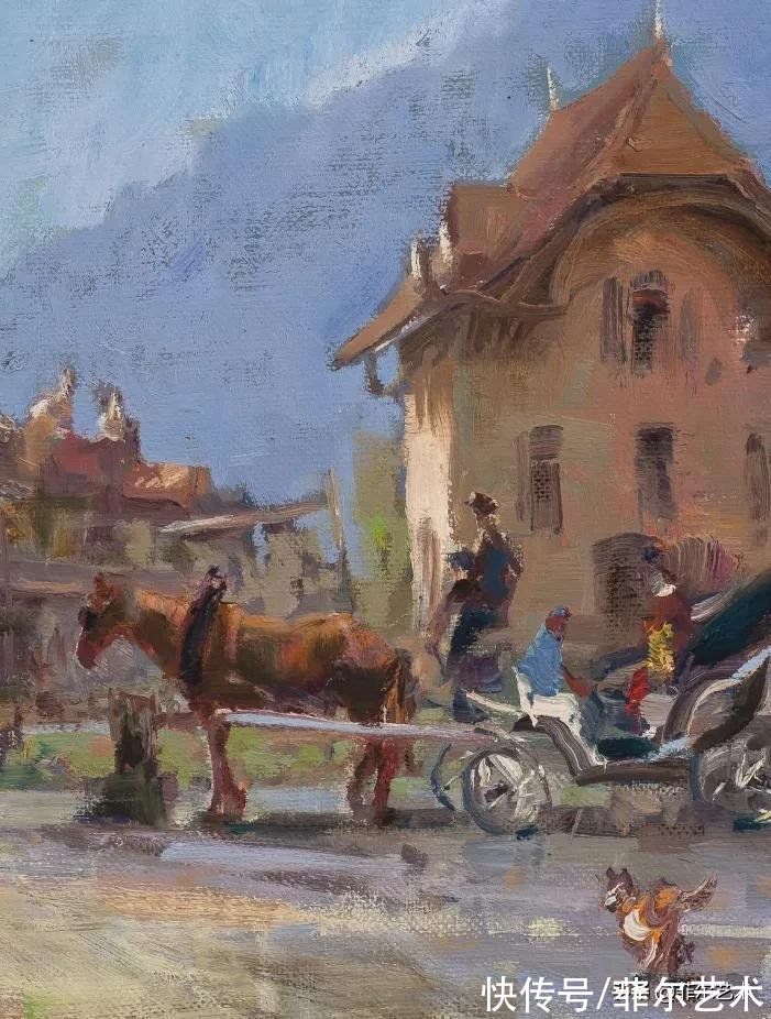 兰迪@她是一位富有表现力的现实主义画家，笔触和色彩让人喜欢不已