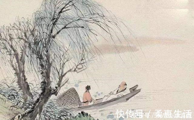 杜荀鹤&杜荀鹤《溪兴》,一人一舟,放任中流,自在自在