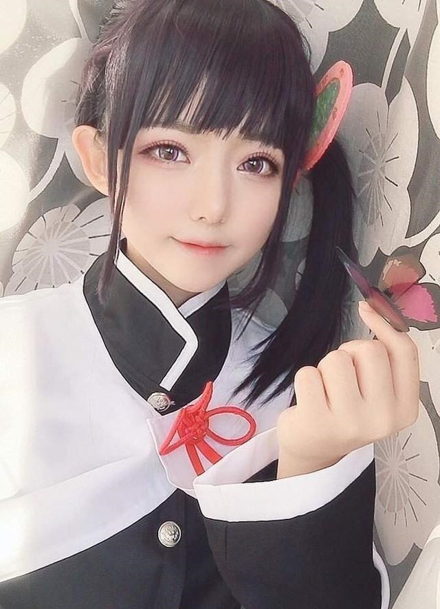 香奈乎|《鬼灭之刃》香奈乎COS,中、越、日三种版本各有千秋,我全都爱