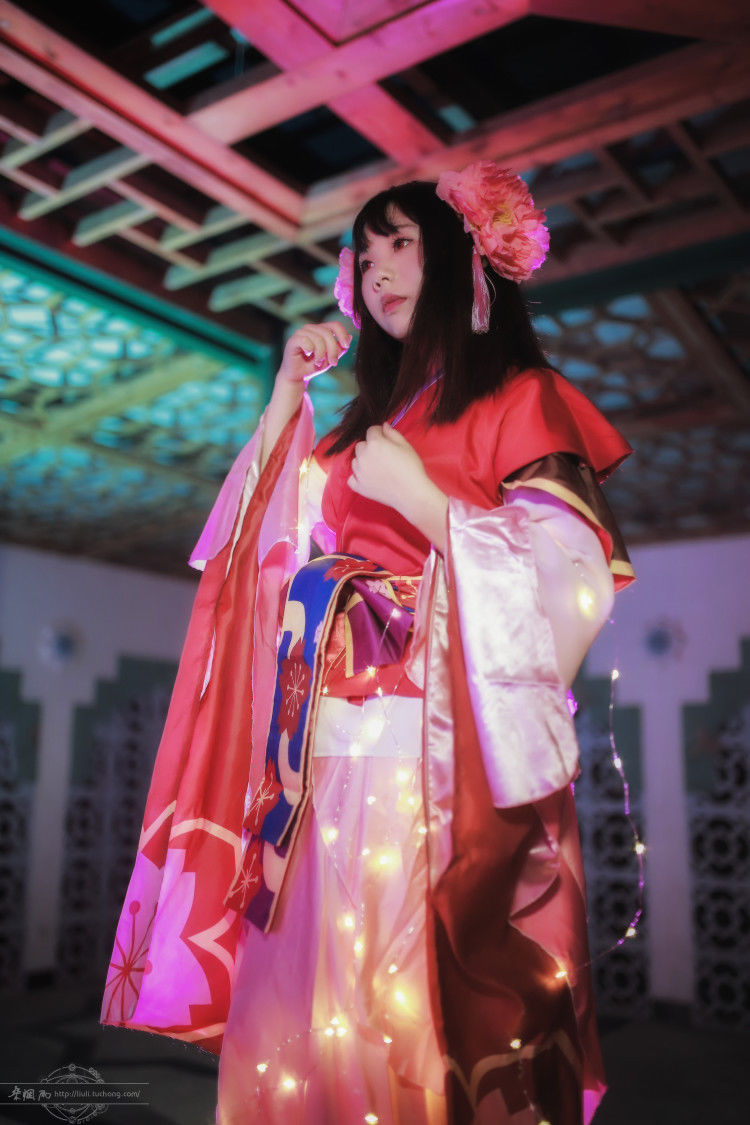 阴阳师 樱花妖cosplay